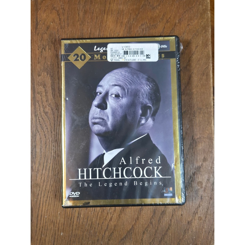Alfred Hitchcock The Legend Begins 20 Movie Collection 4-Disc DVD Set Mill Creek
